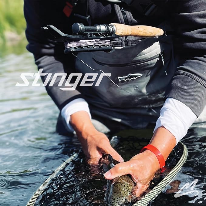 MAVRK USA Fly Fishing Reel | Large Arbor Closed Cage & Micro Reels | Euro Nymph & Floating Line | Ultra Lightweight, High Capacity, CNC Machined, Smooth Drag System