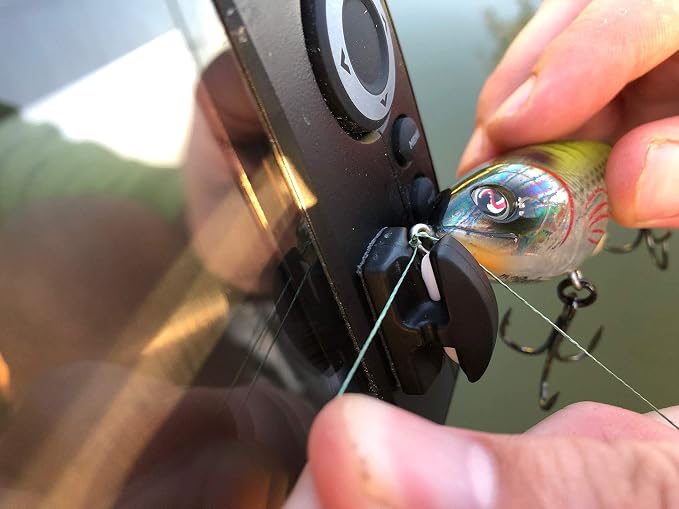 LINE CUTTERZ Rust-Free Patented Ceramic Blade Mountable Quick Fishing Line Cutter
