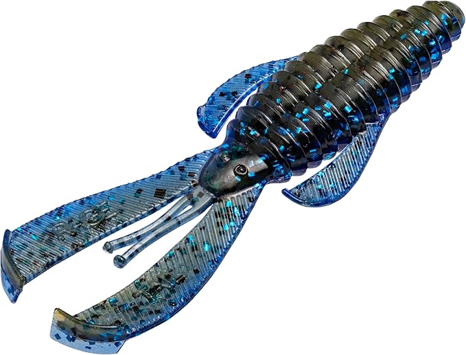 Strike King Rage Bug Fishing Lure, Soft Plastic Grub, Unique Design, Subtle Action