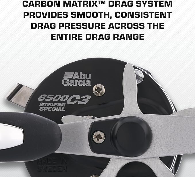 Abu Garcia C3 Species Special Baitcast Round Fishing Reel