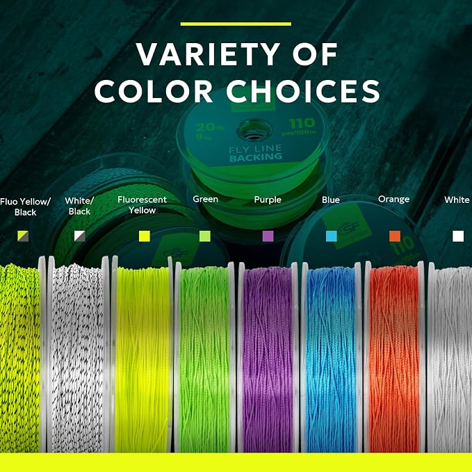 SF Fly Fishing Backing Line Braided Trout Line