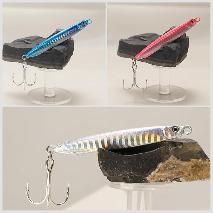 Saltwater Fishing Lures Fishing Jigs Fishing Spoons for Striped bass, Pompano, Spanish Mackerel ，Bluefish