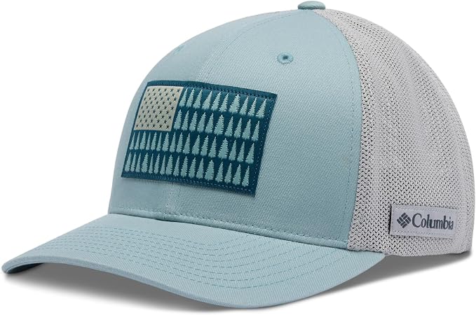 Columbia Unisex Adult PFG Logo Mesh Ball Cap