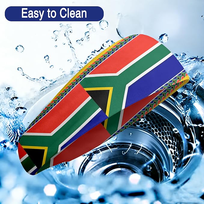 Flag Headbands for Men Women, Moisture Wicking Sweatband Breathable Sports Headwrap, Non-Slip Stretchy Fitness Hair Band