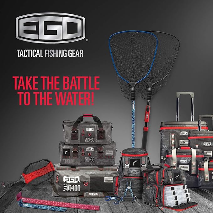 Ego S1& S2 Fixed Handles, Fishing Net Extension, Multiple Lengths, Strong & Lightweight, Easy Net Removal, Modular System, 30+ Attachments