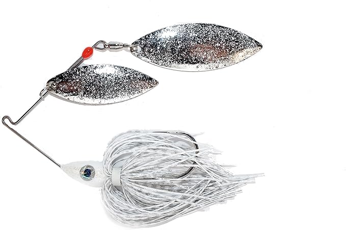 Nichols Lures Pulsator Metal Flake Double Willow Spinnerbait