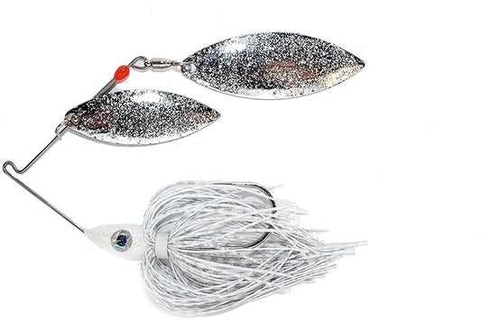Nichols Lures Pulsator Metal Flake Double Willow Spinnerbait