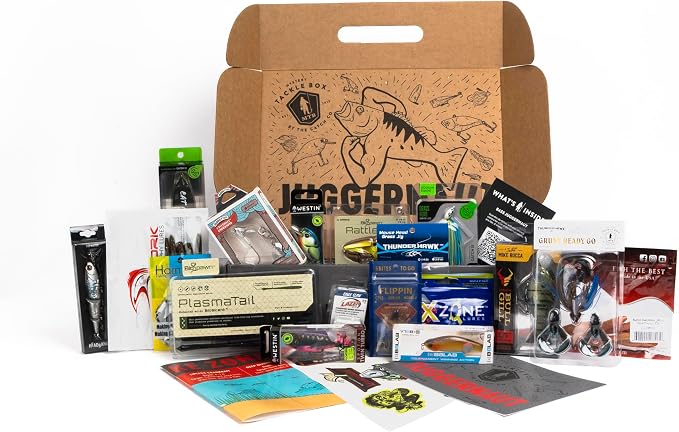 Catch Co Mystery Tackle Box Freshwater Largemouth and Smallmouth Bass Lures Fishing Kit