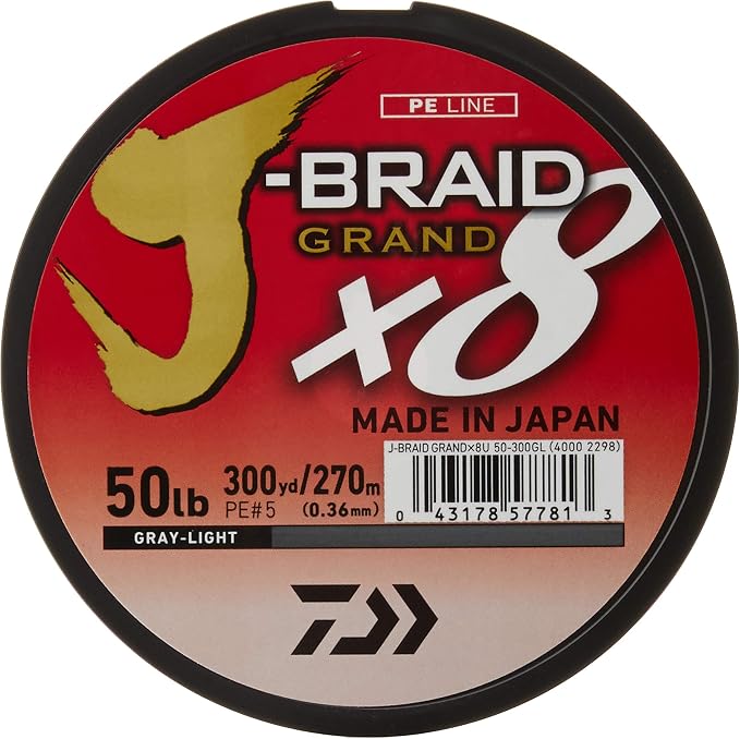 Daiwa J-Braid Grand 8 X 300 YDS Filler Spool