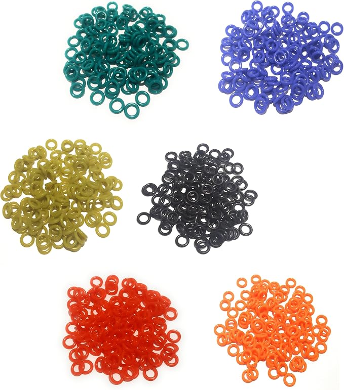 Reaction Tackle Wacky Rig Tool and O-Rings for Soft Plastic Worms, Bass Fishing Wacky Rig and Neko Rig Stick Bait Setup for Largemouth and Smallmouth