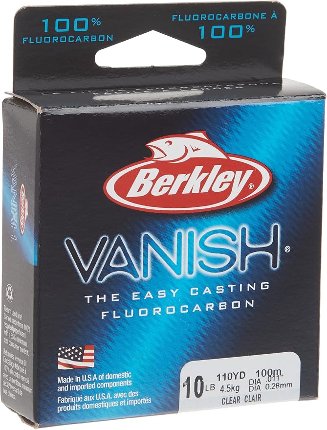 Berkley Vanish Fluorocarbon Fishing Line/Leader Material