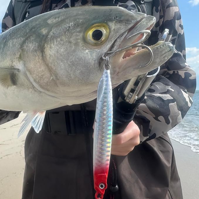 Saltwater Fishing Lures Fishing Jigs Fishing Spoons for Striped bass, Pompano, Spanish Mackerel ，Bluefish