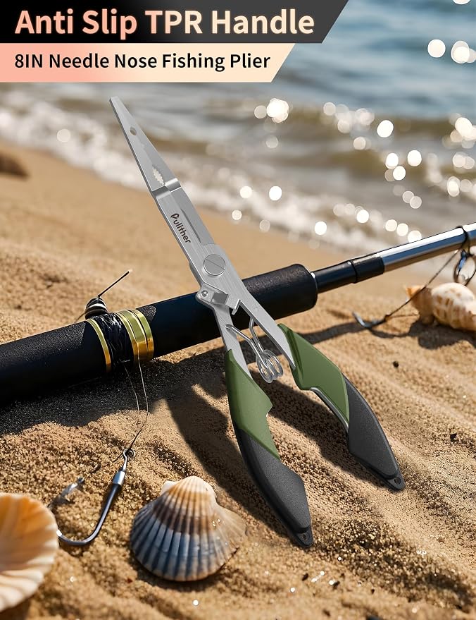 Fishing Gear,Hook Remover Fishing Pliers,Stainless Steel Fishing Tools,Multitool for Saltwater