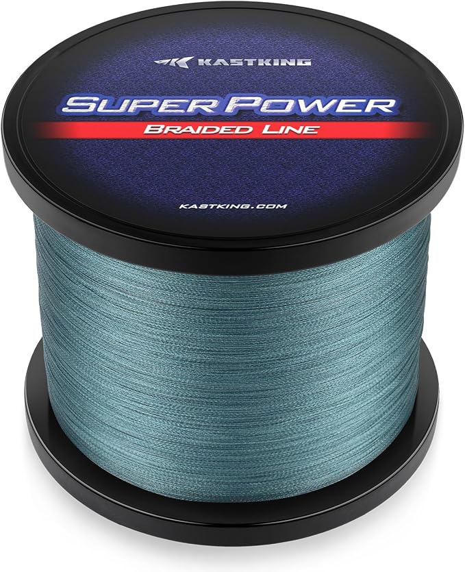 KastKing SuperPower Braided Fishing Line - Abrasion Resistant Braided Lines – Incredible Superline – Zero Stretch – Smaller Diameter – A Must-Have!