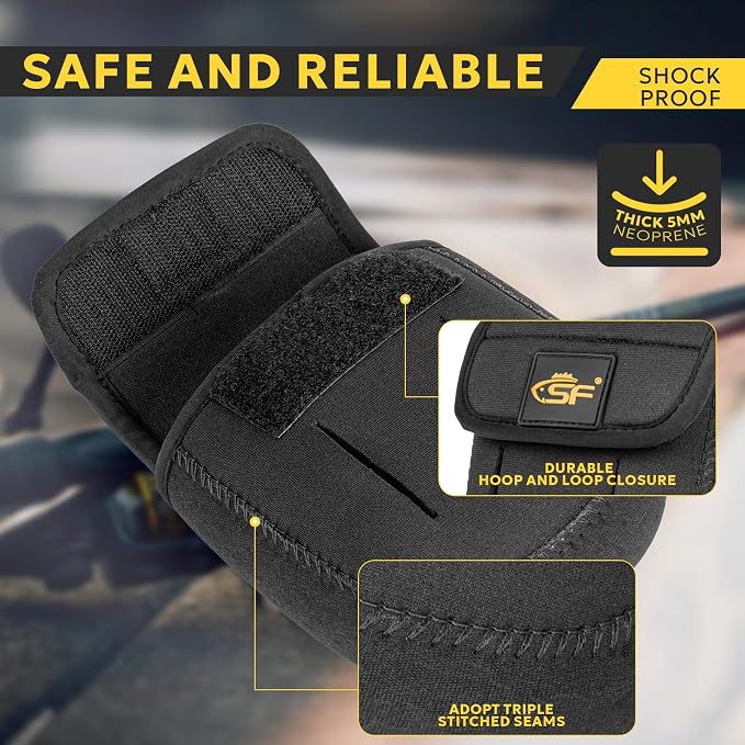 SF Spinning Reel Cover Case Bag Pouch Glove Fits 200 500 1000 2000 3000 4000 5000 6000 Series Spinning Reels