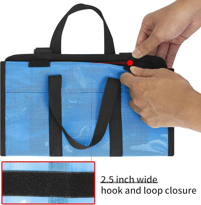 Lure Bag 6 Pocket PVC Protective Cover Durable Fishing Bag Trolling Lure Tackle Box