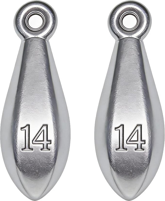 Fishing Weights Sinkers Bank Sinkers Bullet Weights for Surf Fishing Pier Bank Fishing Saltwater Fishing Gear 1oz to 8oz