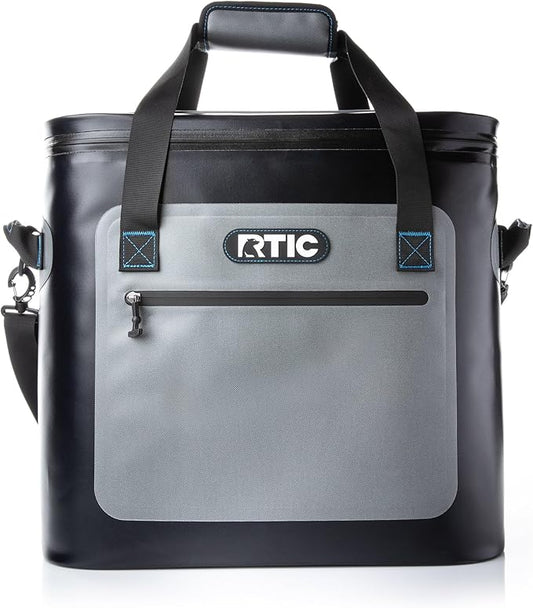 RTIC Ultra-Tough Soft Cooler 50 Can, Insulated Bag Portable Ice Chest Box for Lunch, Beach, Drink, Beverage, Travel, Camping, Picnic, Car, Trips, Floating Cooler Leak-Proof with Zipper