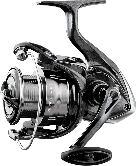 Daiwa Crossfire LT Spinning Reel – Lightweight AIRDRIVE Design, Tough Digigear, LC-ABS Spool, ATD Type-L Drag System