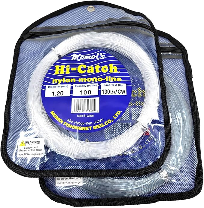 Momoi Hi-Catch Monofilament Leader Coils 100yd
