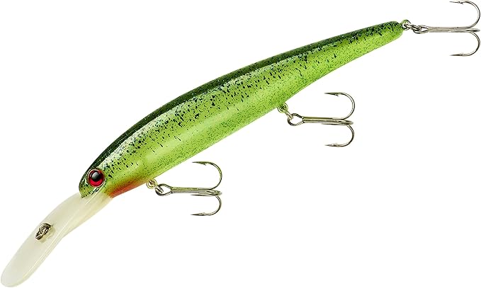Bandit Lures 4 3/4-Inch Slender Minnow Jerkbait Trolls Up to 27 Feet Deep, Universal Color Patterns, 1 Piece