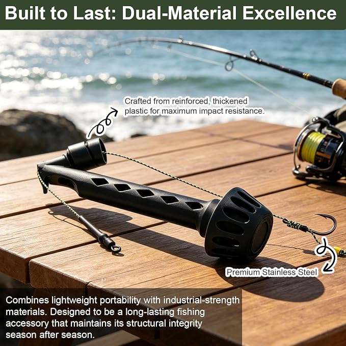 Fly Fishing Magnetic Fly Threader, Fishing Accessory to Easily Rig Small Flies & Tippet on Water, Universal Knot Helper Knot Assist for Threading Hooks, Works with Most Hooks, and Fly Styles