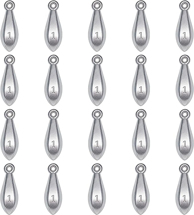 Fishing Weights Sinkers Bank Sinkers Bullet Weights for Surf Fishing Pier Bank Fishing Saltwater Fishing Gear 1oz to 8oz