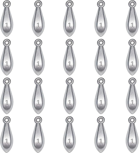 Fishing Weights Sinkers Bank Sinkers Bullet Weights for Surf Fishing Pier Bank Fishing Saltwater Fishing Gear 1oz to 8oz