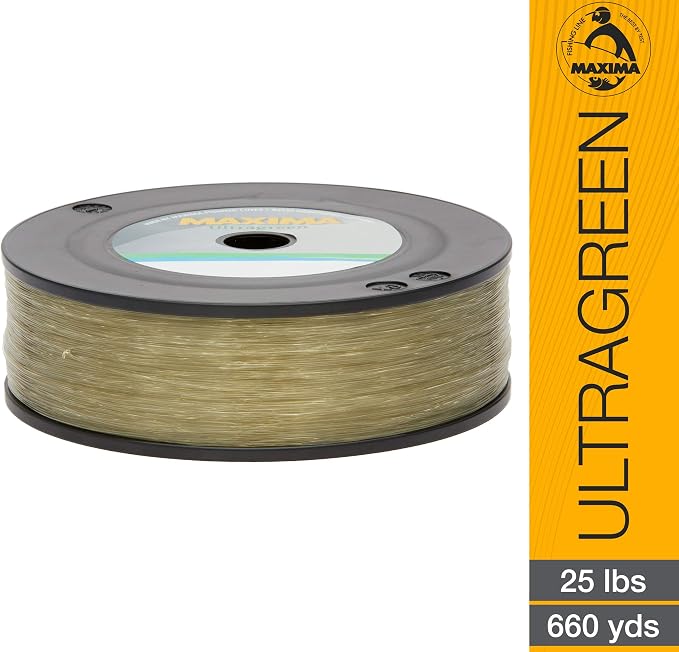 Maxima Fishing Line Maxi Spools, Ultragreen