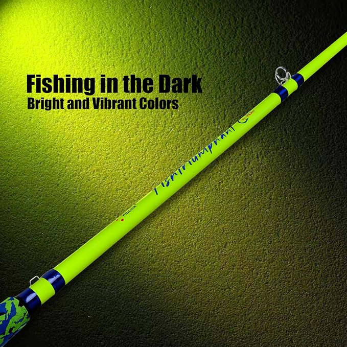 Fiblink Catfish Fishing Rods, 1 Piece/2 Piece Catfishing Pole, Medium Heavy Catfish Cat Casting Rod (7'6"/8'6’/9'6”)