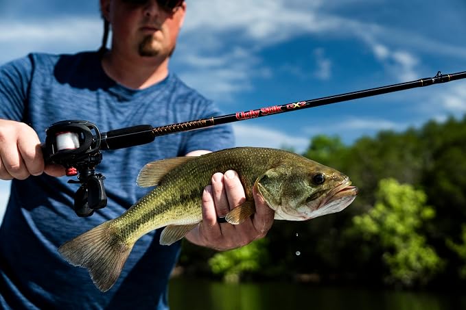 Ugly Stik GX2 Low Profile Baitcast Reel and Fishing Rod Combo