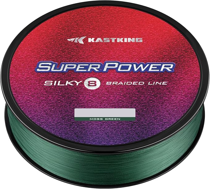 KastKing SuperPower Braided Fishing Line - Abrasion Resistant Braided Lines – Incredible Superline – Zero Stretch – Smaller Diameter – A Must-Have!