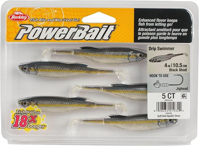 Berkley PowerBait Drip Swimmer Fishing Soft Bait
