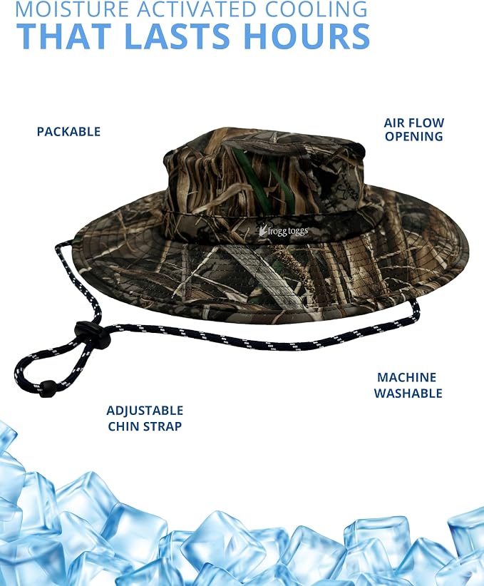 FROGG TOGGS Unisex Adult Hilly Pro Performance Cooling Boonie Hat