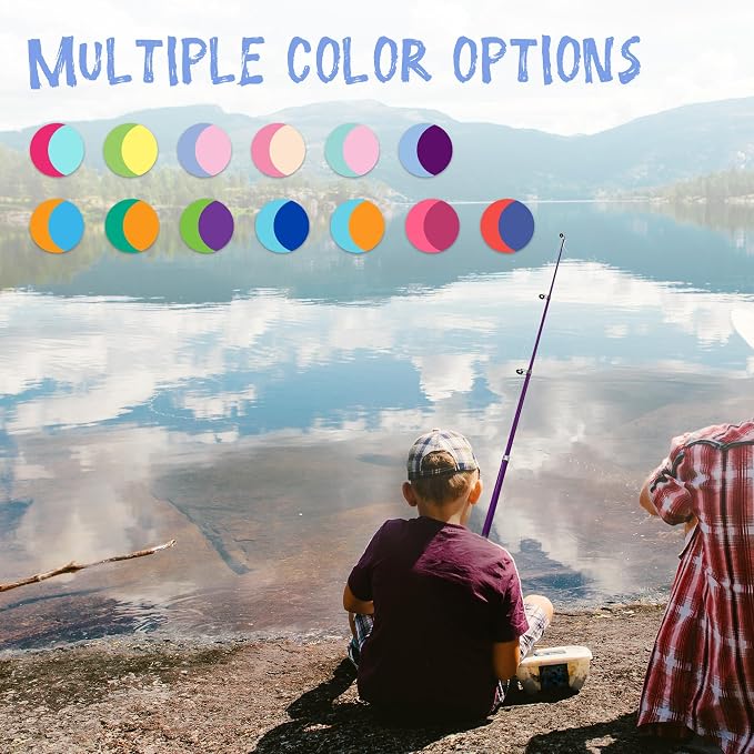 Kids Fishing Pole, Telescopic Fishing Rod, Toddler Collapsible Fishing Rod and Reel Combo with Tackle Box, Fishing Line, Bobber, and Soft Lures for Boy, Girl, Youth, Beginner, Over 4 Years Old