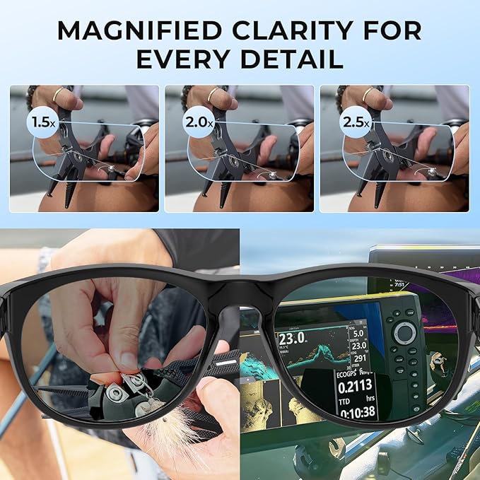 KastKing Alsea Polarized Bifocal Sports Sunglasses With PuriVex Protective Lens Coating,Grilamid Frame,Women Sunglasses