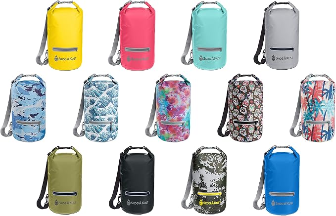 Skog Å Kust DrySak Roll Top Waterproof Bag, 5, 10 & 20 Liter