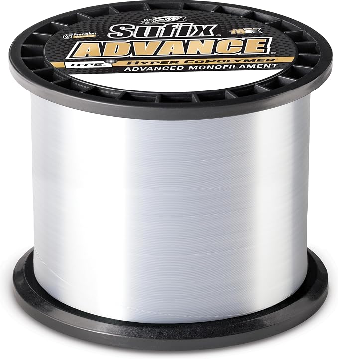 Sufix Advance Clear Monofilament 250-330 Yard Spools