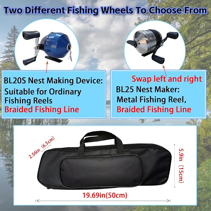 Portable Fishing Catapult Rod, Durable & Lightweight Telescopic Lure & Bait Launcher for Saltwater & Freshwater, High Elasticity Casting Tool, Professional New Model Travel Fishing Gear