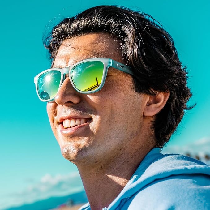 goodr Polarized Sunglasses, Medium Sized (OG), UV400 Protection, No Slip, No Bounce