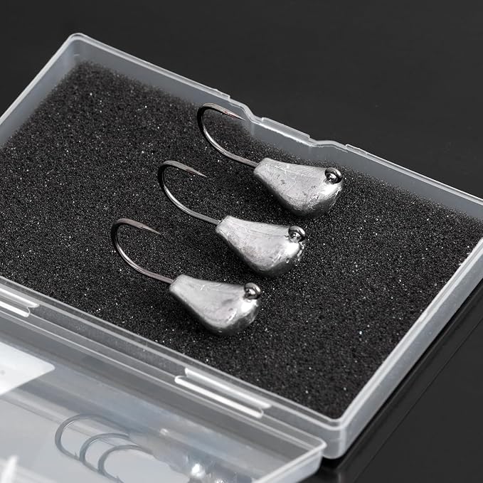 Sheepshead Jigs, Standup Style Jigheads with 4~10PCs, 3X Strengthened Hook Equipped with 1/2 3/4 1oz for Saltwater Fishing