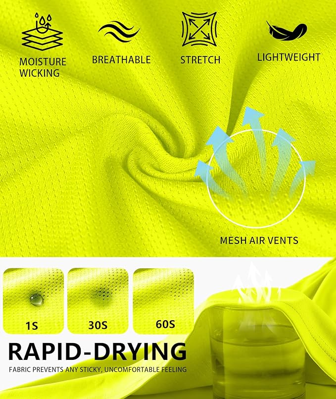 ZITY 3 Pack Men's Sun Protection Hoodie Shirt Fishing Shirts for Men UPF 50+ Long Sleeve Shirt Lightweight Rash Guard