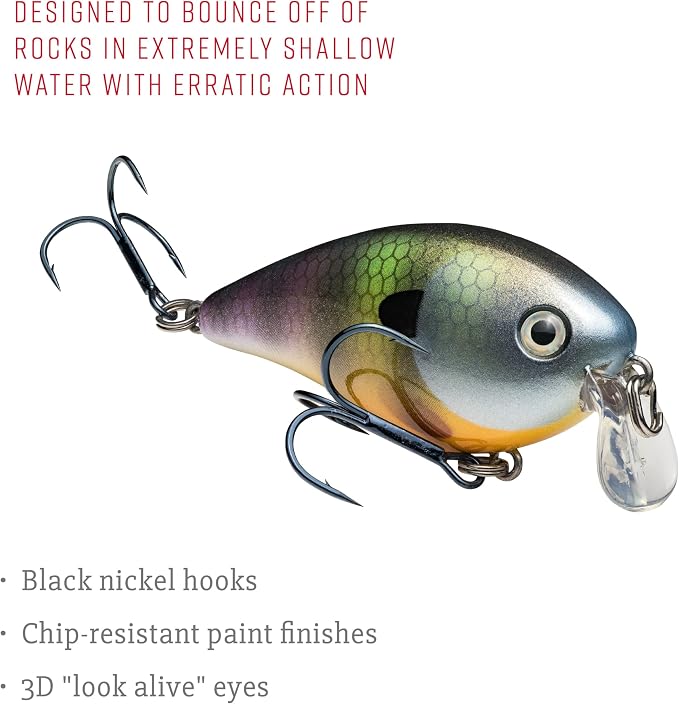 Strike King KVD 1.5 Shallow Square Bill Crankbait