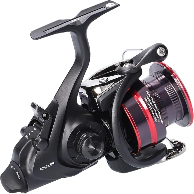 Daiwa 20 Ninja BR LT, Bite N 'Run Freespool Fishing Reel, Front Drag