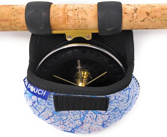 Fishing Reel Cover Reel Case Bag Pouch | Neoprene Material | for Centerpin, Fly, Ocean Reels