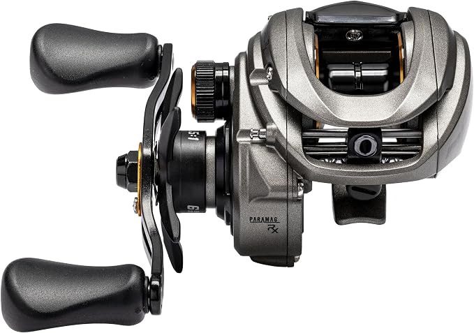 Lew’s Accel RX Baitcast Fishing Reel, RH Retrieve, 6.8:1 Gear Ratio, 5+1 Bearings