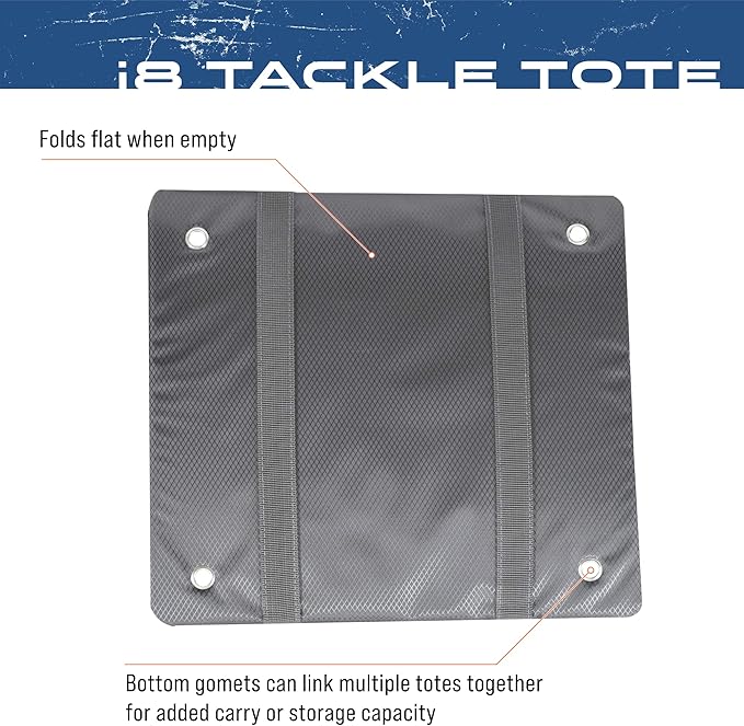 FROGG TOGGS Fishing Tray Tote, Secures Organizes and Protects Tackle Trays