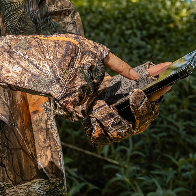 Palmyth Men's Hunting Gloves for Cold Weather and Winter Camo Glove