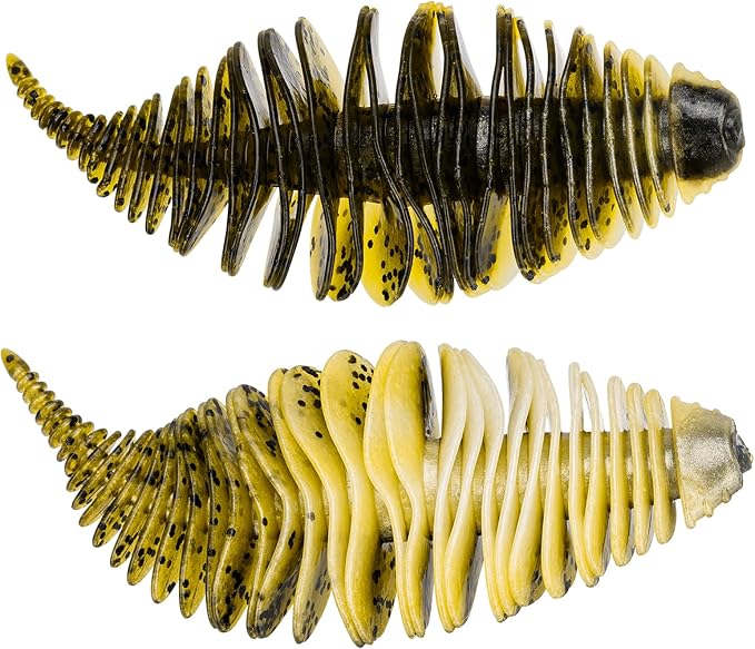 THKFISH Soft Swimbait 5/6 PCS or 15/18 PCS Soft Plastic Fishing Lures Bass Lures Swim Baits Lures for Bass Fishing Worms for Bass