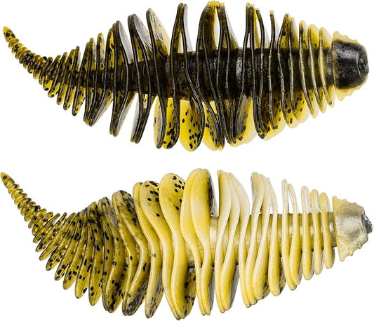 THKFISH Soft Swimbait 5/6 PCS or 15/18 PCS Soft Plastic Fishing Lures Bass Lures Swim Baits Lures for Bass Fishing Worms for Bass